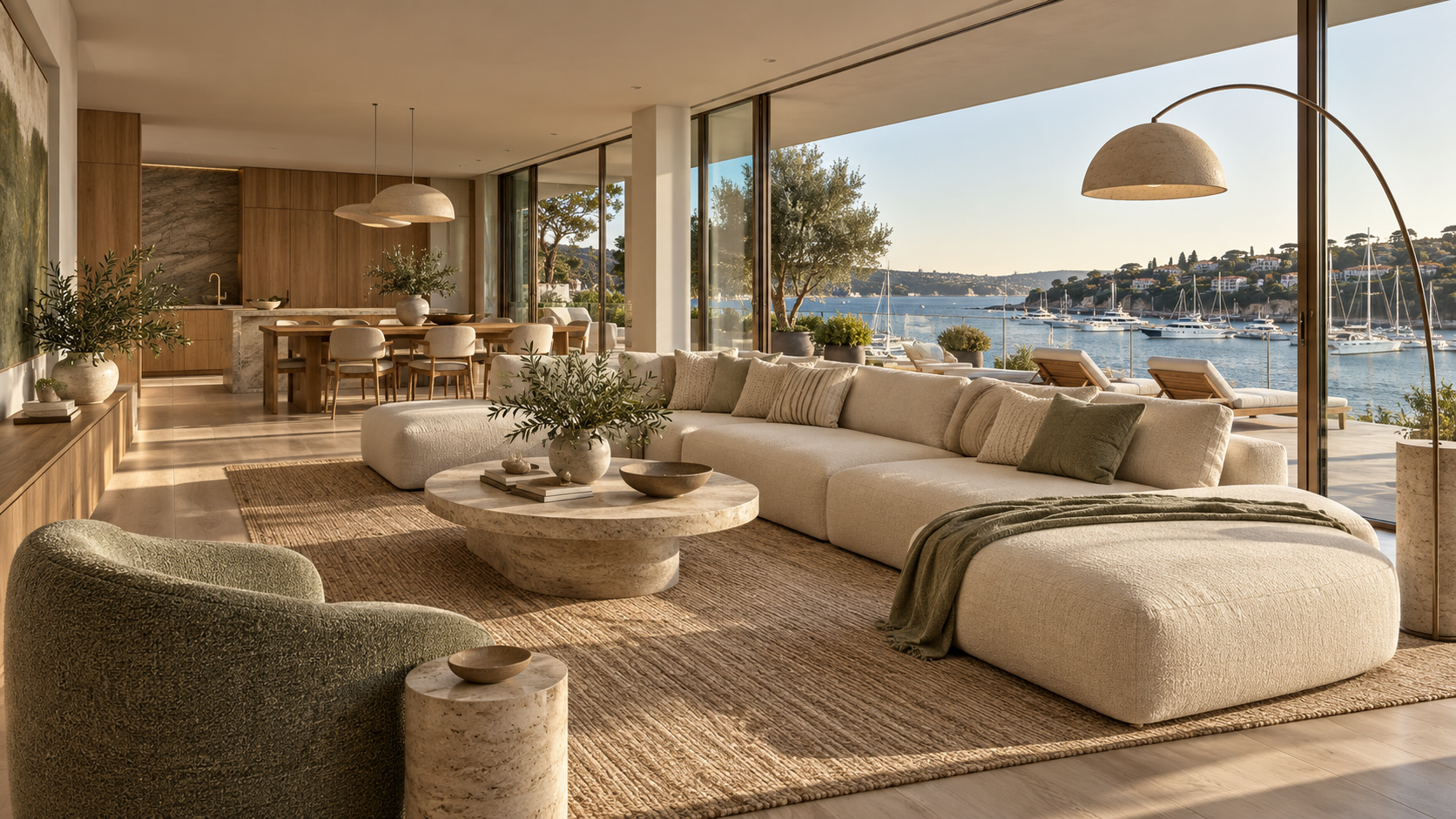 Illustrative interior concept for Dubai Harbour Residences