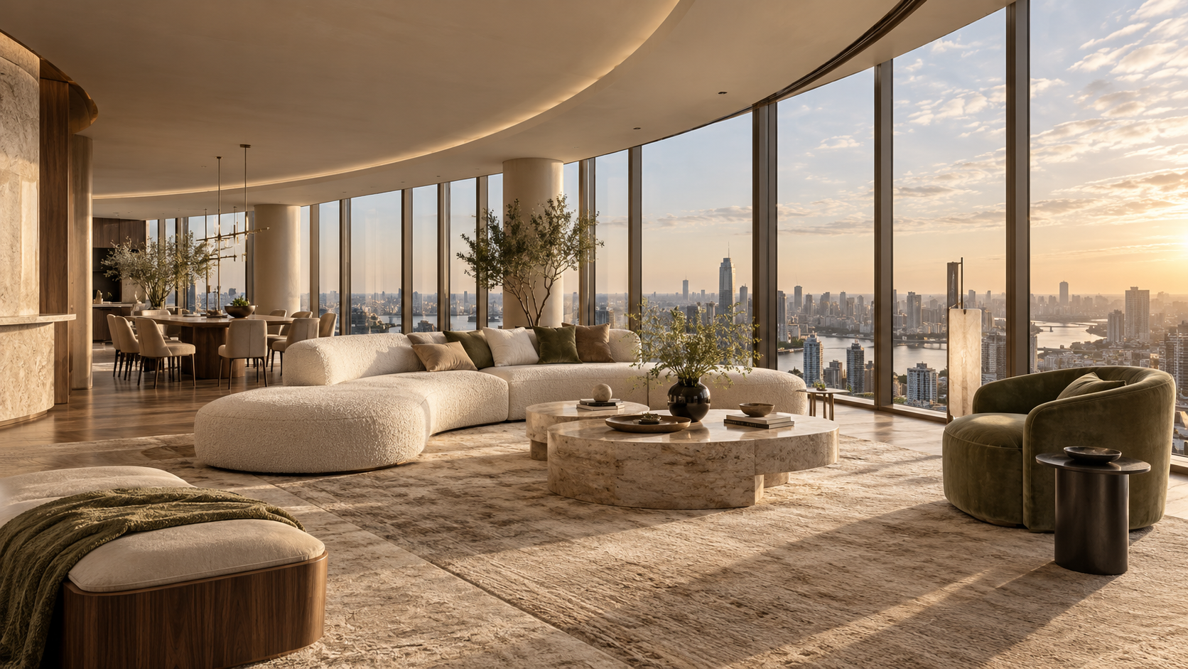 Illustrative interior concept for J One Tower